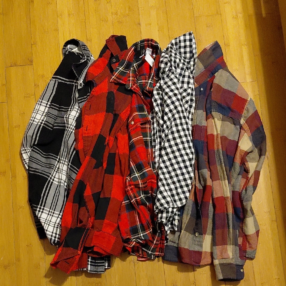 Plaid Flannel Shirt Collection